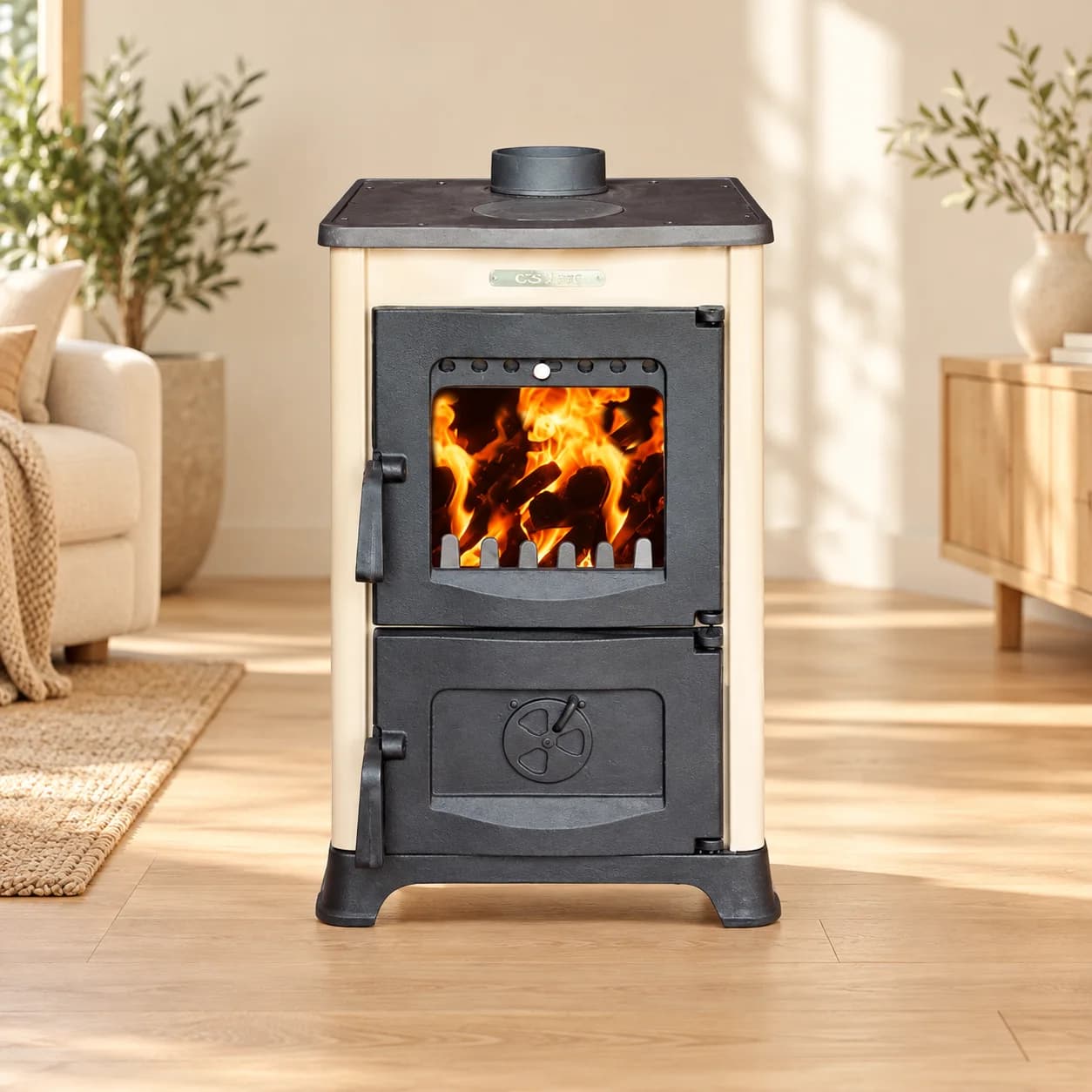 Cast-Iron Stove